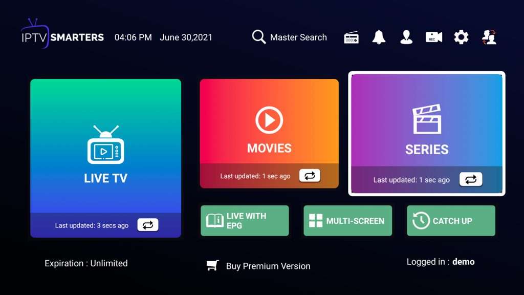 iptv smarters applications iptv